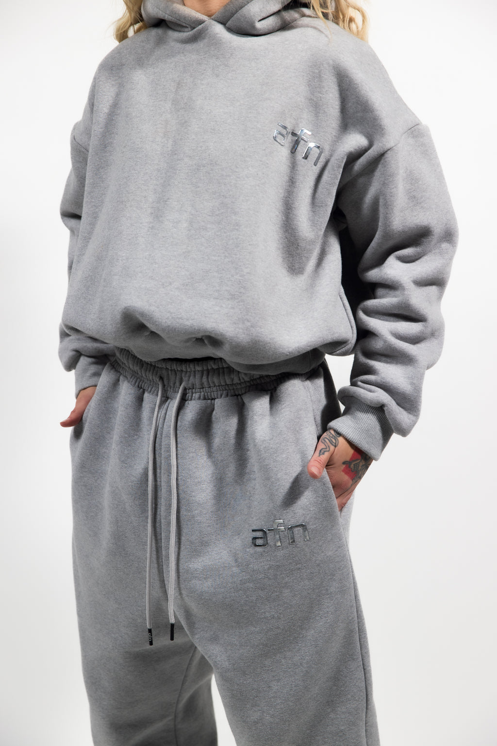 AFN Core Heavyweight Hoodie – Gray
