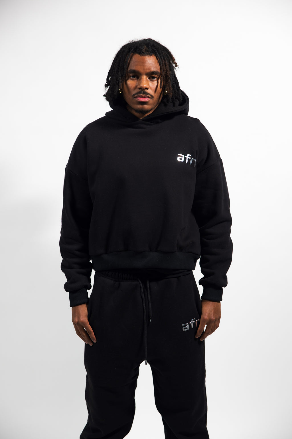 AFN Core Heavyweight Hoodie – Black
