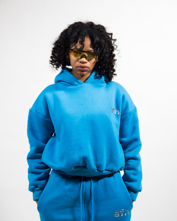 AFN Core Heavyweight Hoodie – Blue