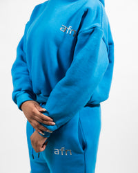 AFN Core Heavyweight Hoodie – Blue